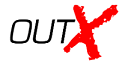 OutX logo